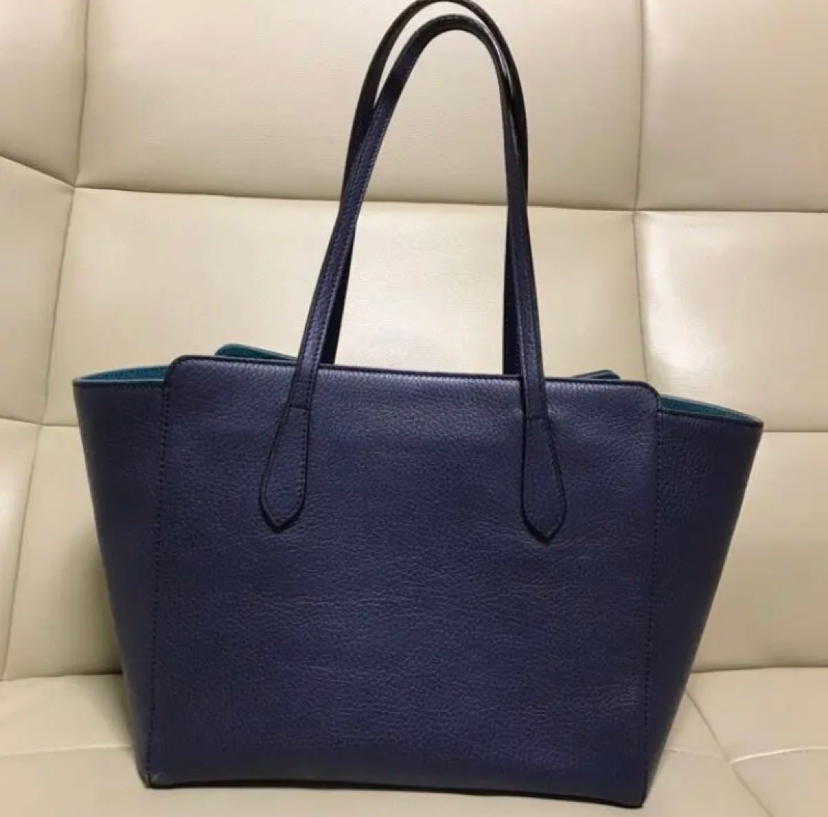 GUCCI グッチ トートバック ターコイズ ブルー ハイブランド バッグ