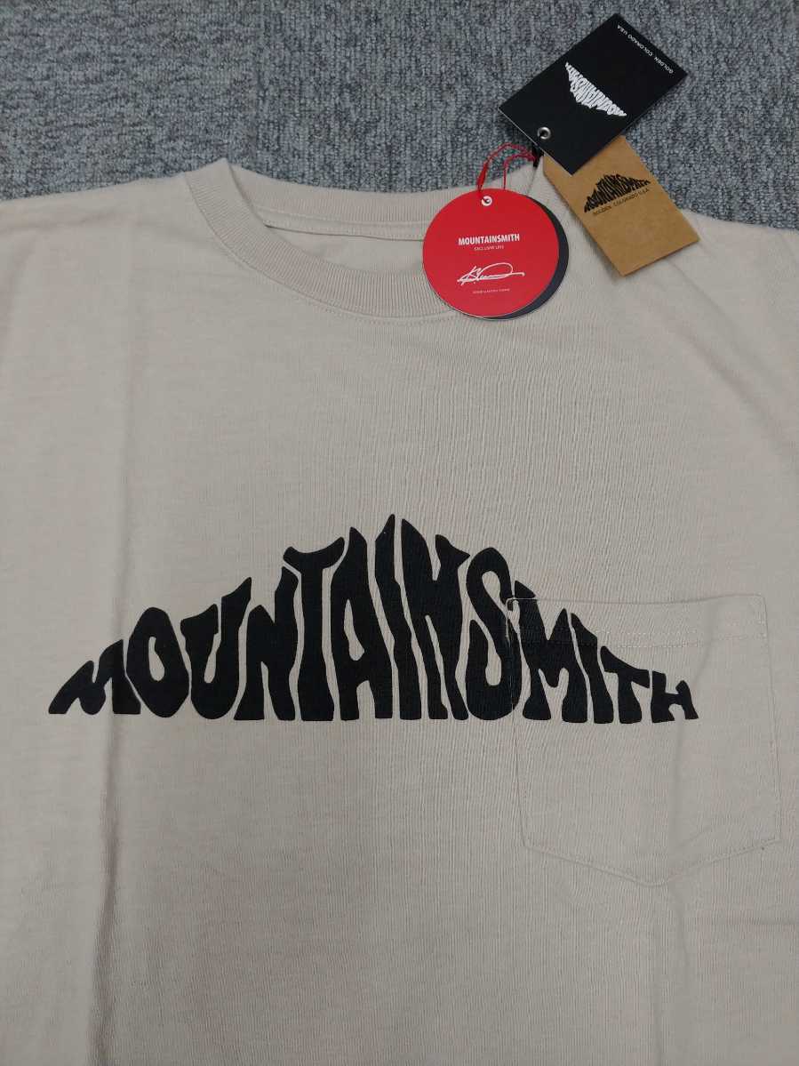 MOUNTAIN SMITH / マウンテンスミス 19SS FRONT BIG LOGO T フロント ビッグTシャツ　バックプリント 新品タグ付き_画像1