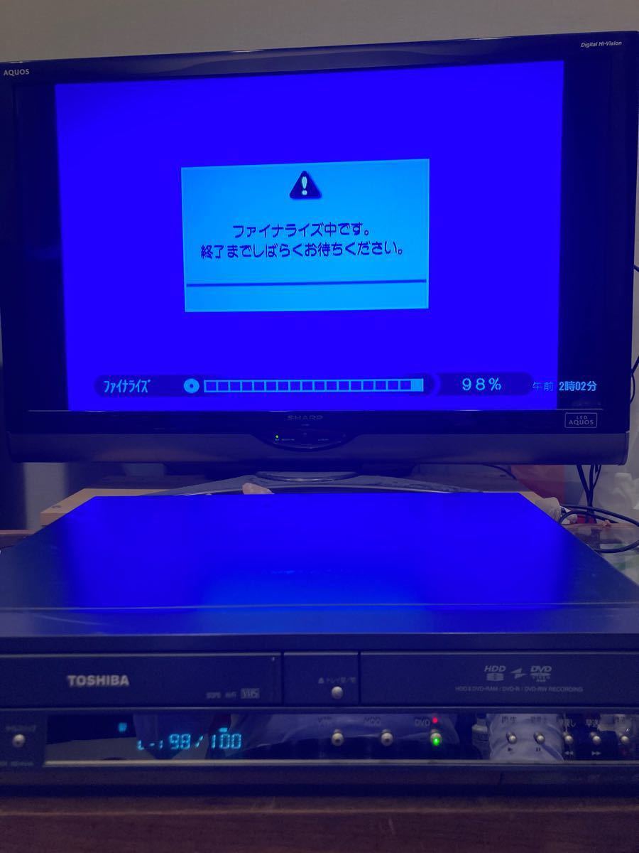 東芝 RD-XV44 VTR一体型HDD&DVD VHSダビング可
