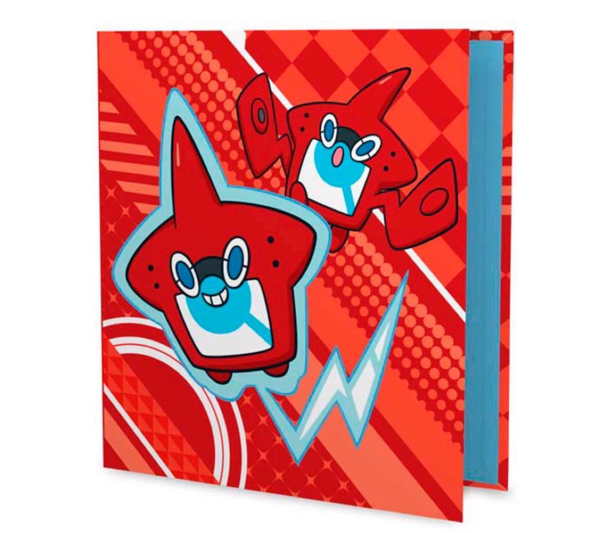 海外ポケモンセンター限定 ロトム図鑑 プレイマットとバインダー 海外ポケモンセンター限定 ロトム図鑑 プレイマットとバインダー