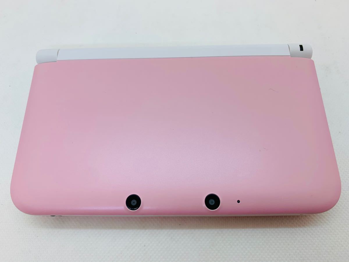 ニンテンドー3DS LL ピンク×ホワイト【美品.状態良】【速達発送】