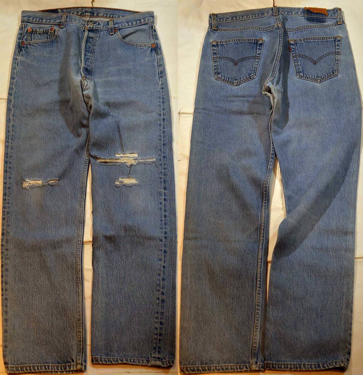 t637/LEVIS501アメリカ製 MADE IN U.S.A. 色落ち抜群 !'98.4_画像1