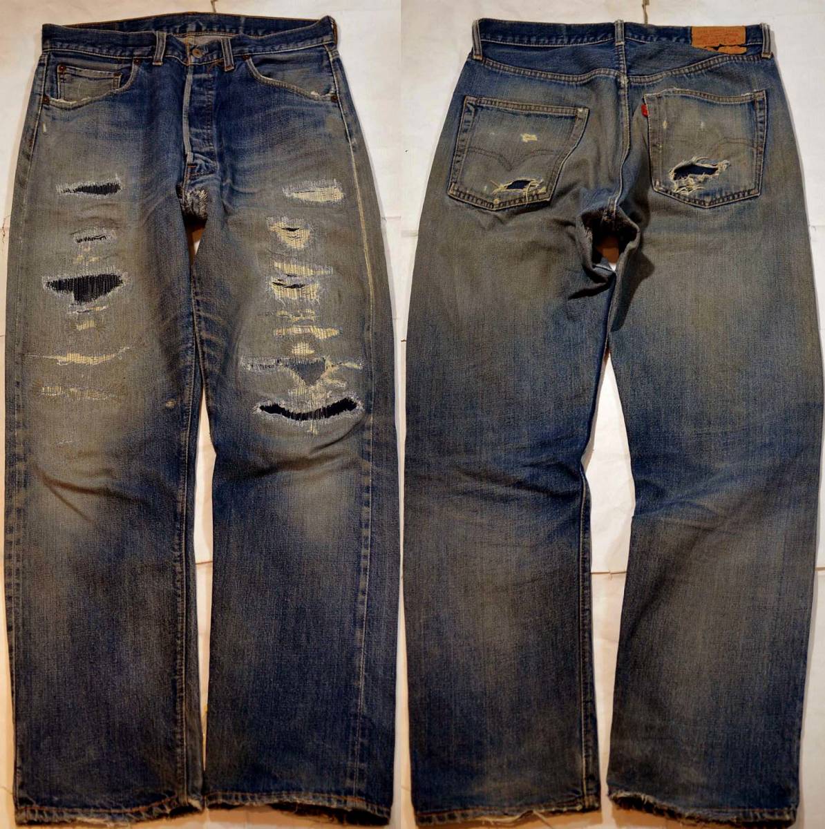 t655/LEVIS501 66前期 シングル☆70's ヴィンテージ 初期 激シブ系！_画像1