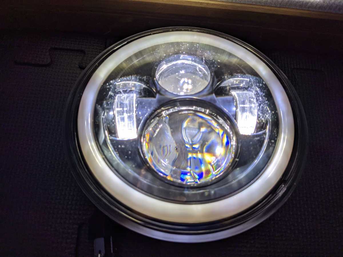 丸型2灯式LEDヘッドライト 丸目2灯 S30Z S130Z NA6C NA8C SA22C 丸型2灯式LEDヘッドライト 丸目2灯 S30Z S130Z NA6C NA8C SA22C
