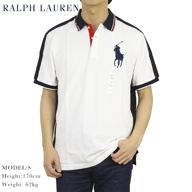 新品 アウトレット 2625 XLサイズ polo ralph lauren ポロ ラルフ ローレン 半袖 クラシック ビッグポニー 刺繍 半袖 カノコ