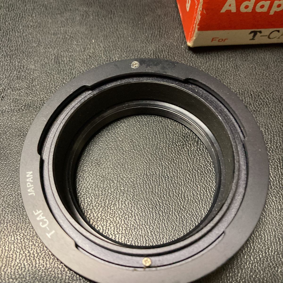 【Adaptor Ring For T-CANON】マウントアダプター キャノン　箱入り　保管品【21/04 STPZ】_画像2