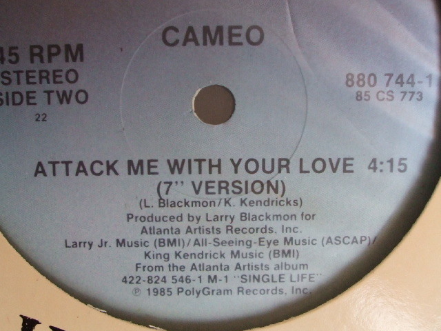 EP Cameo - Attack Me With Your Love_画像2