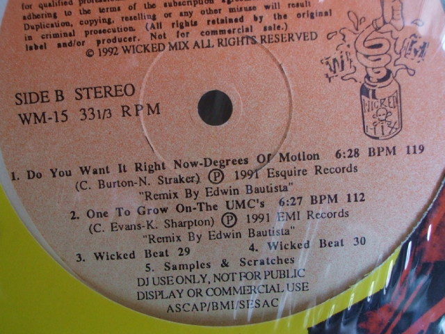 LP V.A. - Wicked Mix WM-15_画像2