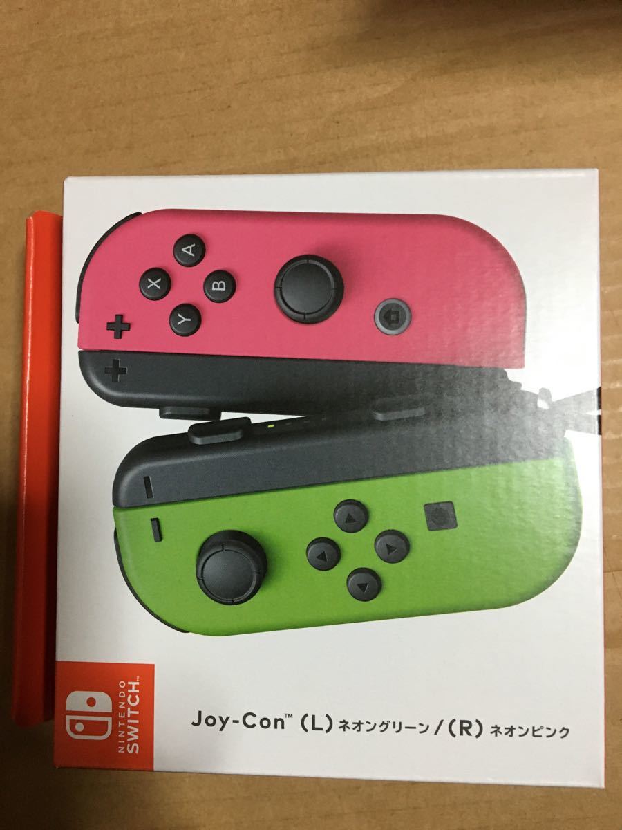Joy-Con (L)(R)  ネオングリーン ネオンピンク　Nintendo Switch ジョイコン ニンテンドースイッチ