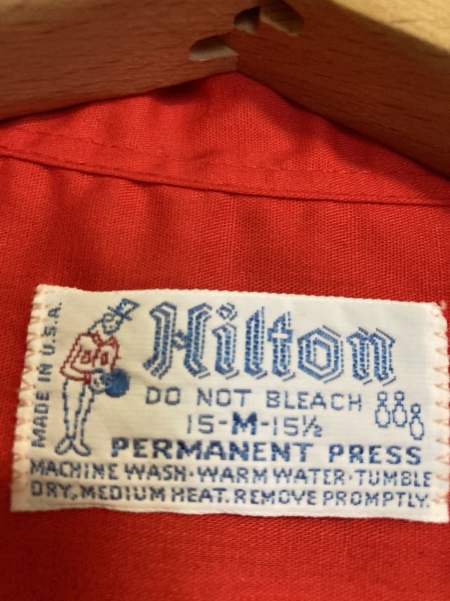 HILTON 1970年代ヴィンテージ ボーリングシャツ