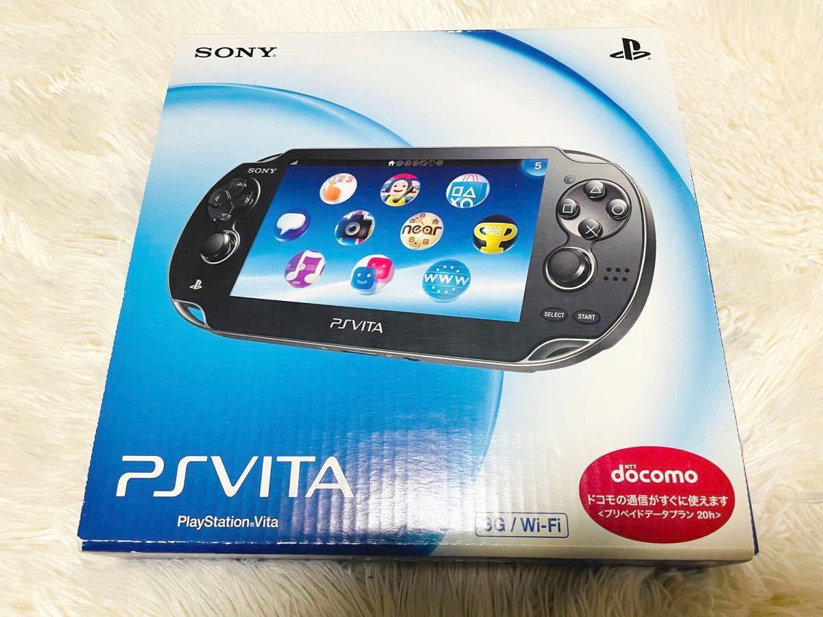 新品同様 本体未使用品 希少品 PSVita PCH-1100 AB01 クリスタル