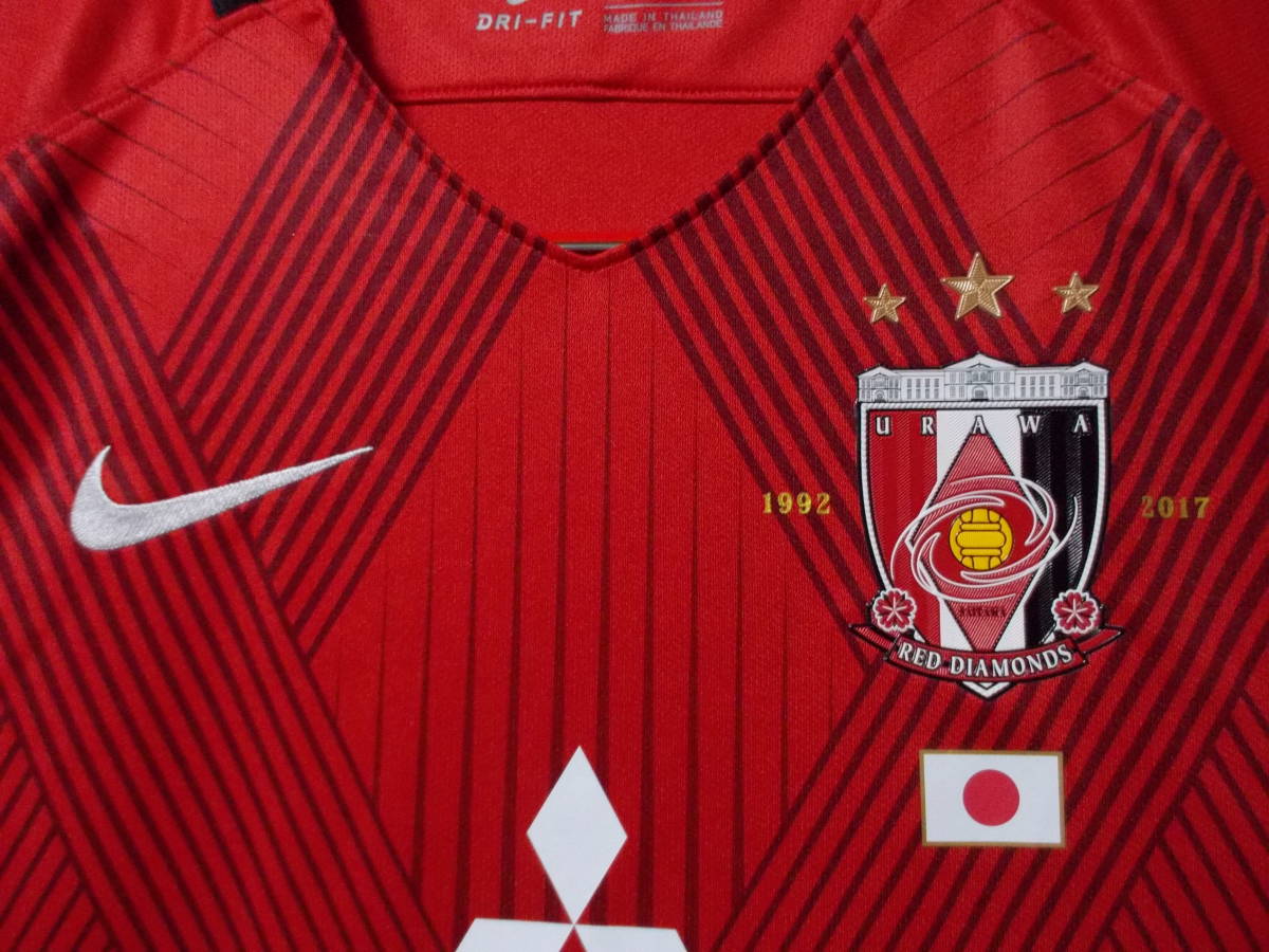 ACL優勝NIKE正規品 浦和レッズ 2017 興梠慎三 ホーム半袖 ACL優勝NIKE正規品 浦和レッズ 2017 興梠慎三 ホーム半袖