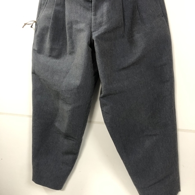 kolor color 21SS tuck wide pants gray 1 [ table three road t04]