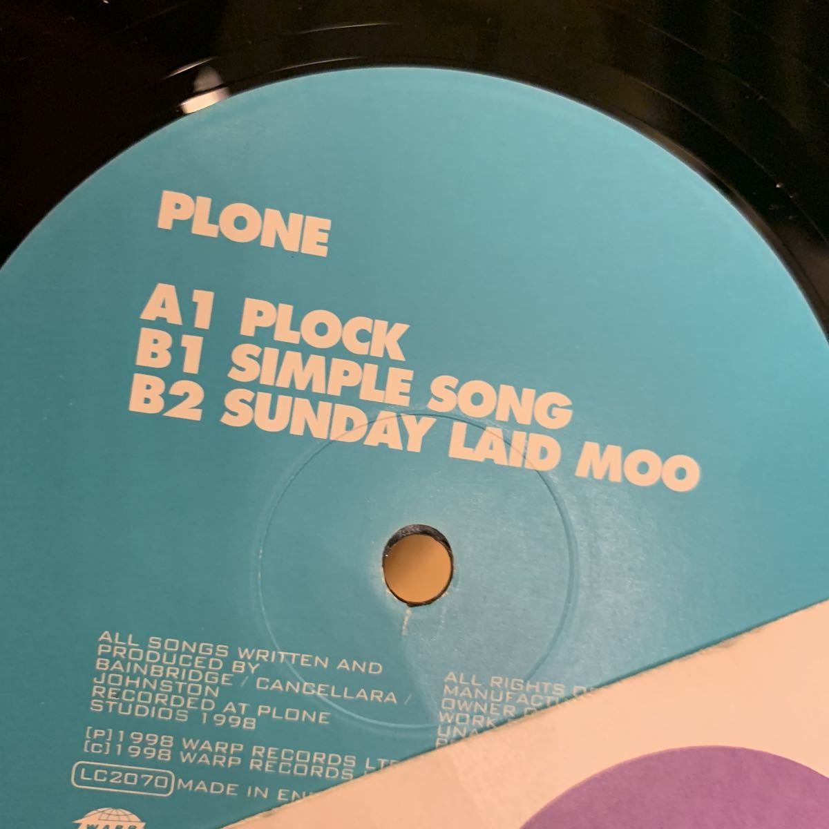 plone/PLOCK 中古レコード_画像3