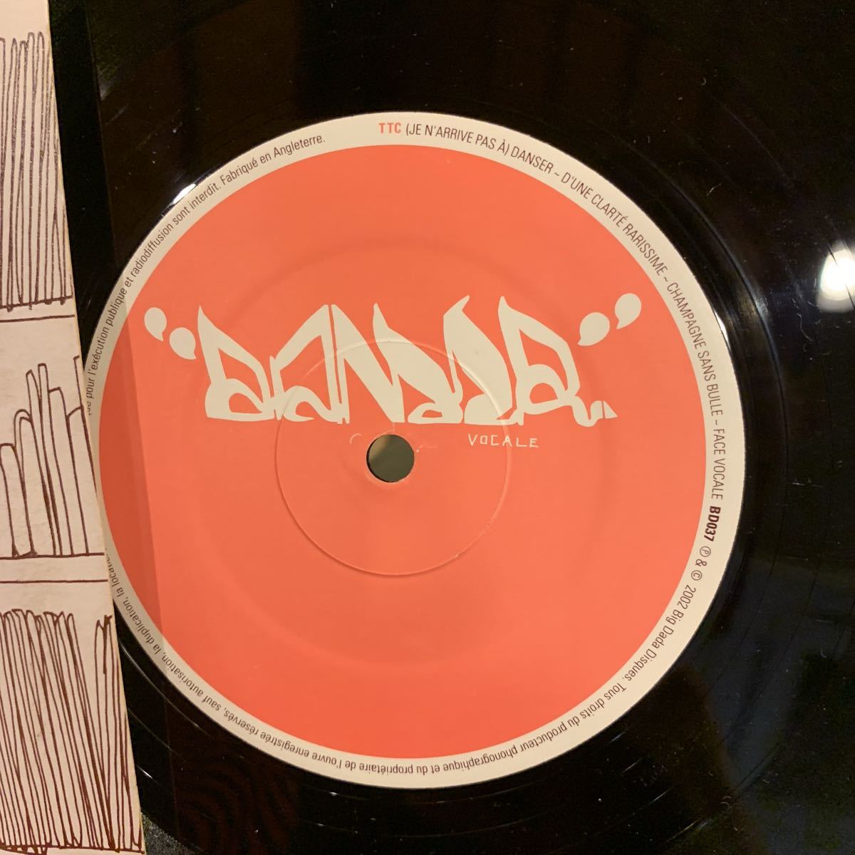 TTC - Danser EP [ UK & フランス盤 ] [ Big Dada Recordings / BD037 ] アブストラクト 中古レコード_画像3