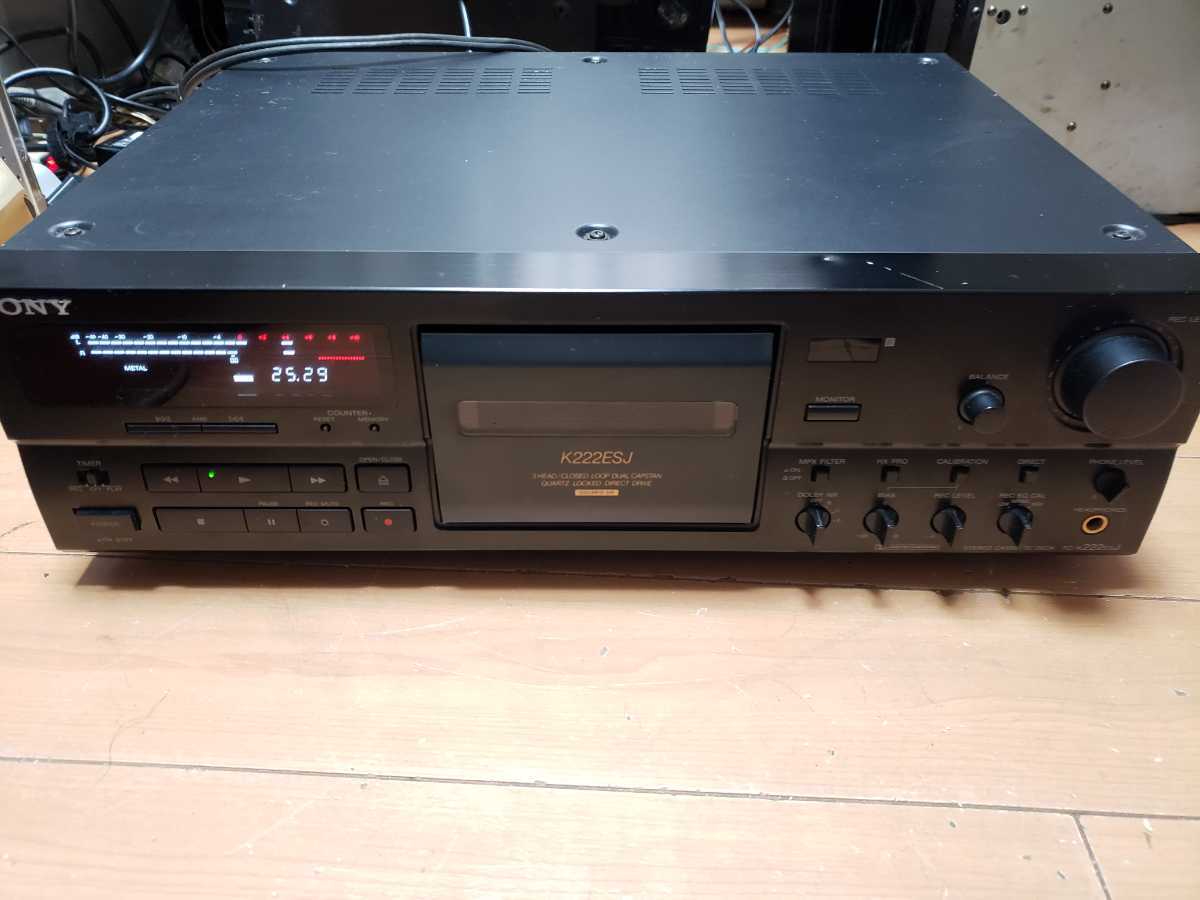 驚きの値段】 SONY ジャンク TC-K222ESJ カセットデッキ 一般