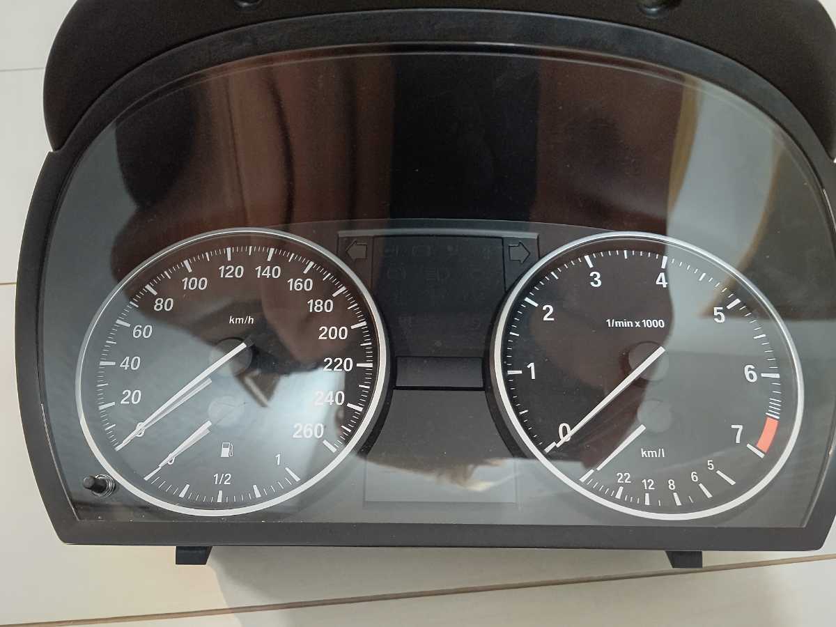 BMW E90 エアバッグ警告灯ついてる方　スピードメーター 320i_画像2