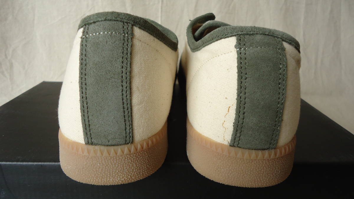 alife EVERYBODY LOW VOLLEY CANVAS/SUEDE オリーブ/黄成 US9 , 27cm 40%off エーライフ NYC SB キャンバス/スウェード スニーカー_画像7