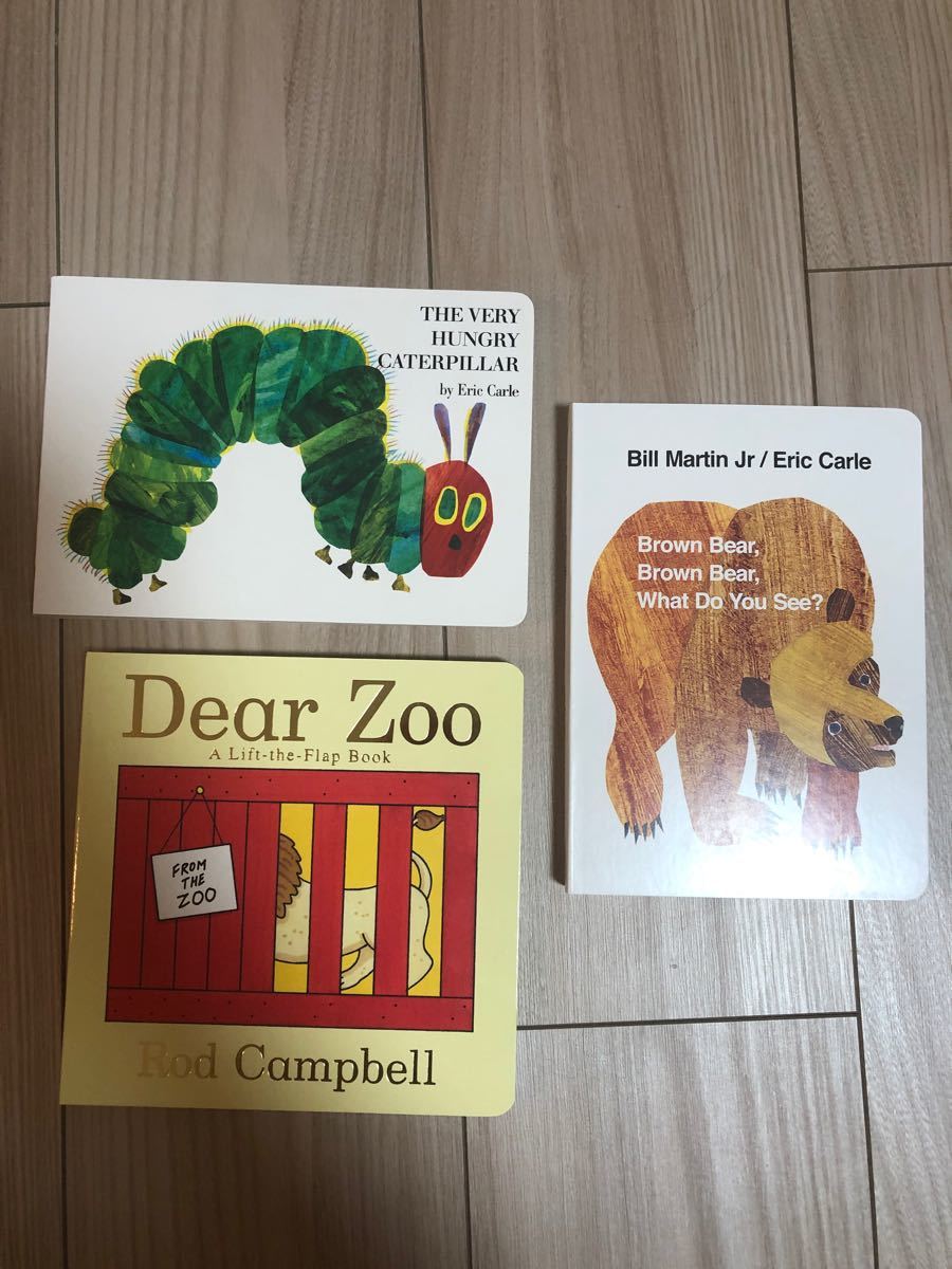 専用Dear zoo/hungry caterpillar/brown bear