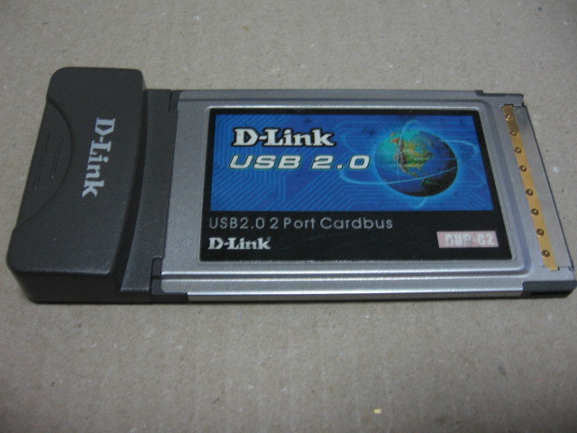D-Link USB2.0 PCカード DUB-C2 _画像1