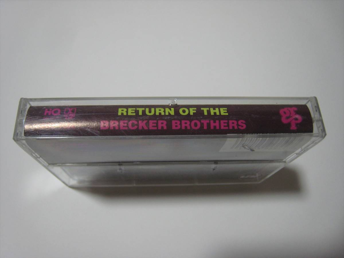 【カセットテープ】 BRECKER BROTHERS / RETURN OF THE BRECKER BROTHERS US版 ブレッカー・ブラザーズ リターン・オブ MIKE STERN_画像3