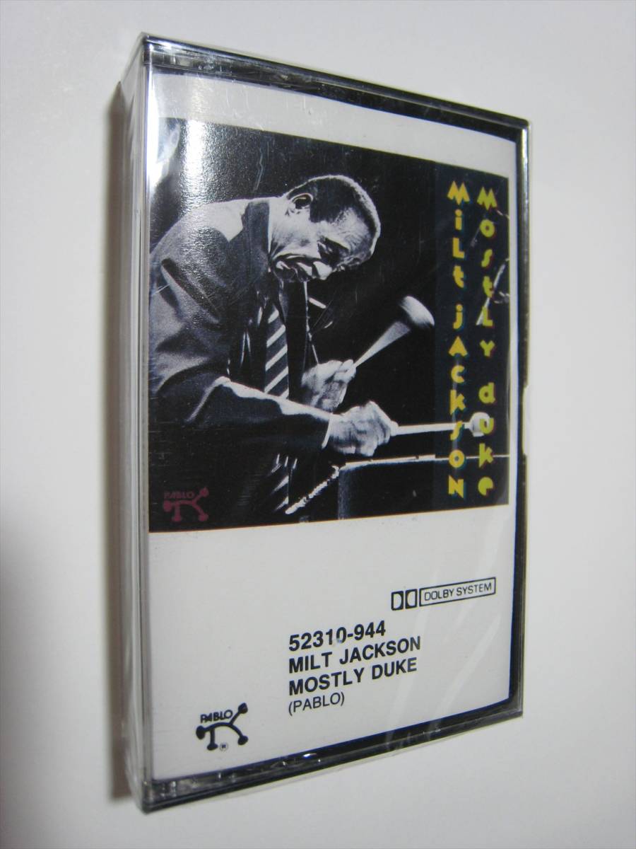 [ cassette tape ] MILT JACKSON / * new goods unopened * MOSTLY DUKE US version Mill to* Jackson 