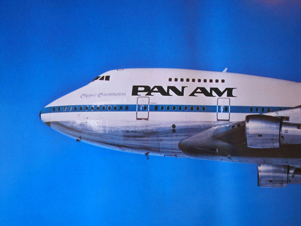 Yahoo!オークション - PAN AM パンナム パンアメリカン航空 1976 Yahoo!オークション - PAN AM パンナム パンアメリカン航空 1976