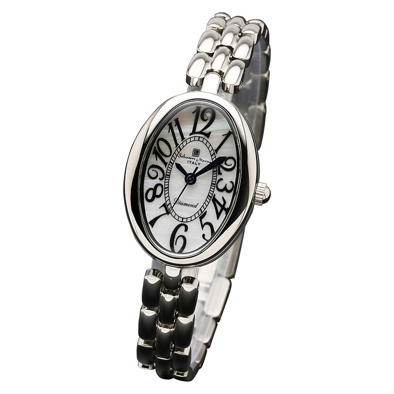 新品 2年保証 送料無料 Salvatore Marra サルバトーレマーラ 腕時計 SM17152 SM17152-SSWH レディース 女性 ダイヤモンド