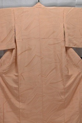  ребенок кимоно девочка натуральный шелк . однотонная ткань мясо цвет палочки воротник один . длина 151cm б/у kizg25*..*