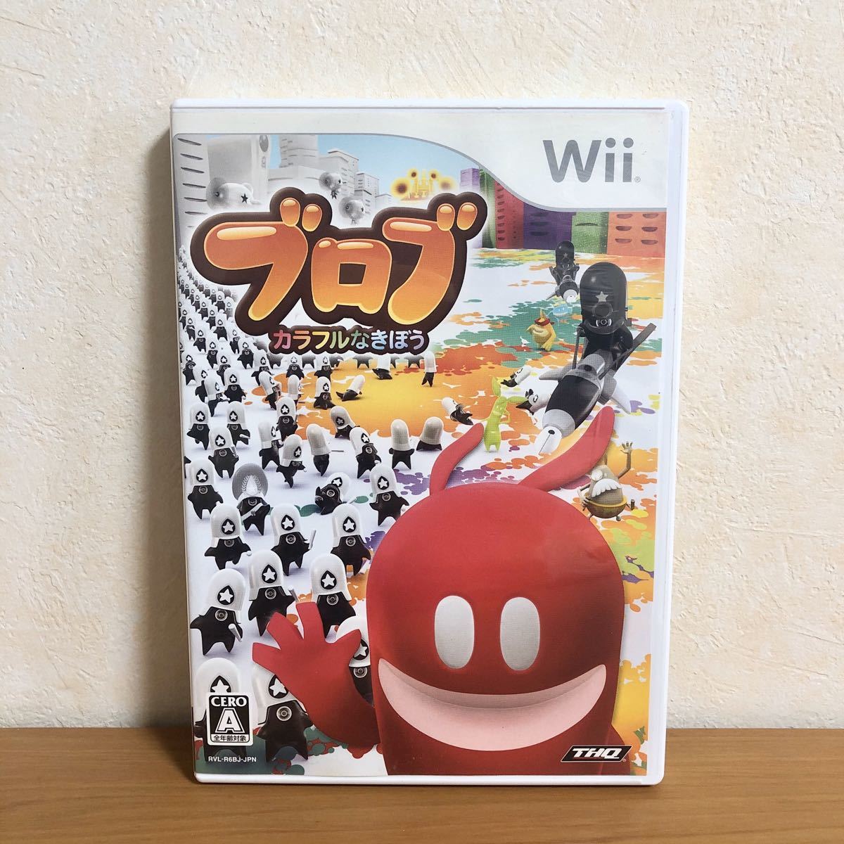 【中古品】wii ブロブ：カラフルなきぼう