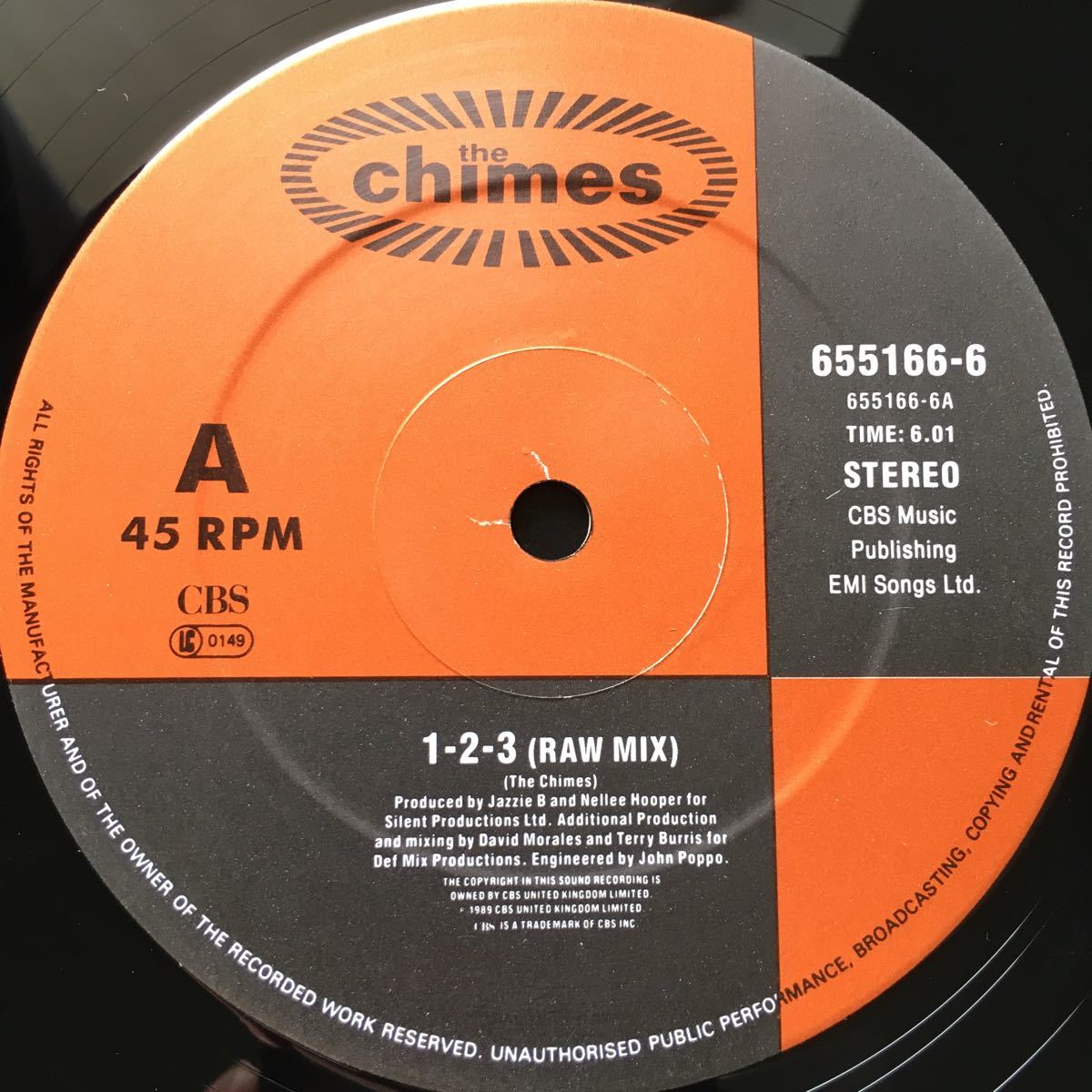 12inch THE CHIMES / 1.2.3の画像5