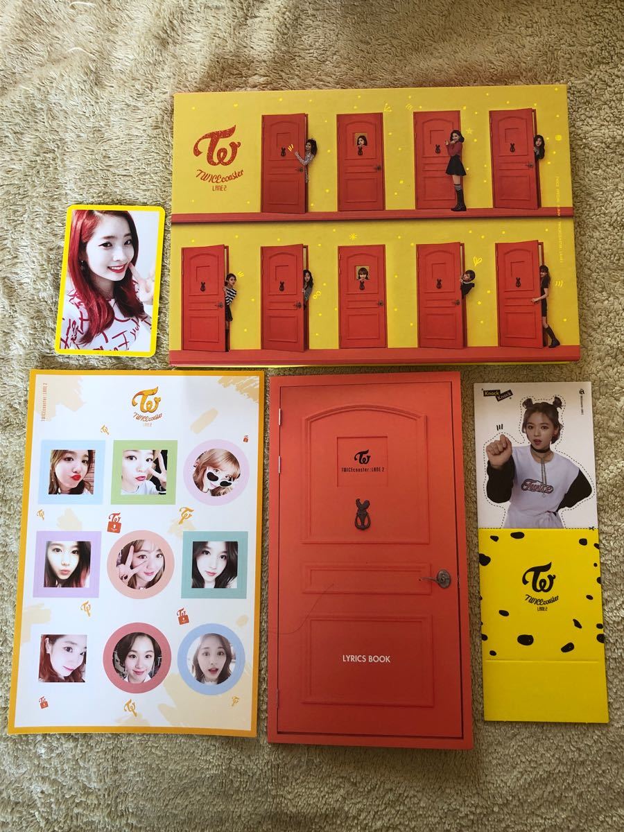 Paypayフリマ Twice Knock Knock アルバム ダヒョン ジョンヨン Twice Paypayフリマ Twice Knock Knock アルバム ダヒョン ジョンヨン Twice