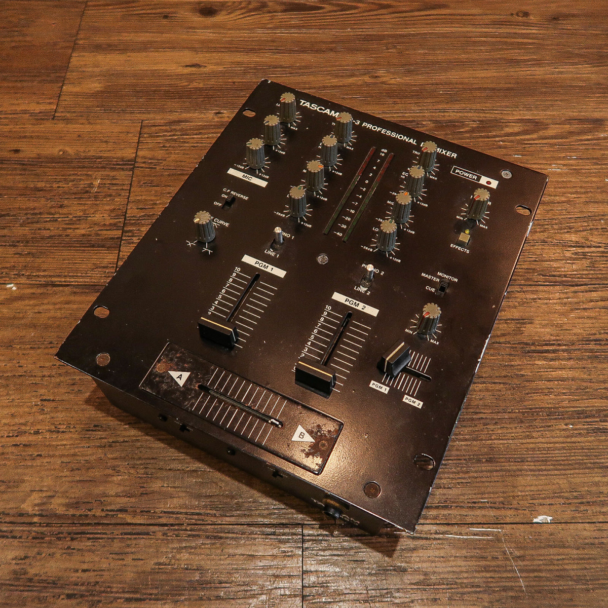 -Junk-Tascam XS-3 Tuscom DJ Mixer -grunsound-J376-