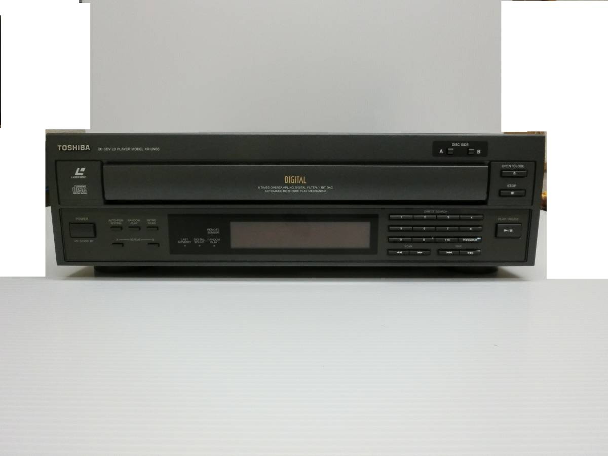 希少★未使用　東芝　CD/CDV/LDプレーヤー　XR-LW66