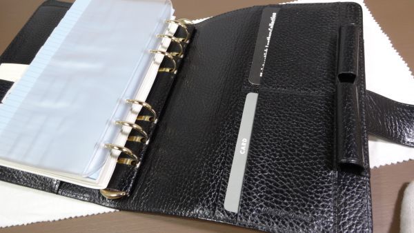 超美品 MONTBLANC/モンブラン オーガナイザー レザー 手帳カバー 超美品 MONTBLANC/モンブラン オーガナイザー レザー 手帳カバー