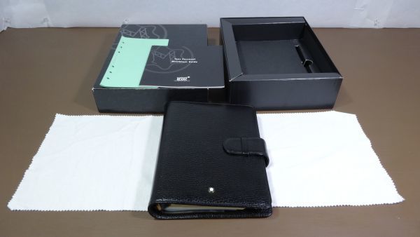 超美品 MONTBLANC/モンブラン オーガナイザー レザー 手帳カバー 超美品 MONTBLANC/モンブラン オーガナイザー レザー 手帳カバー