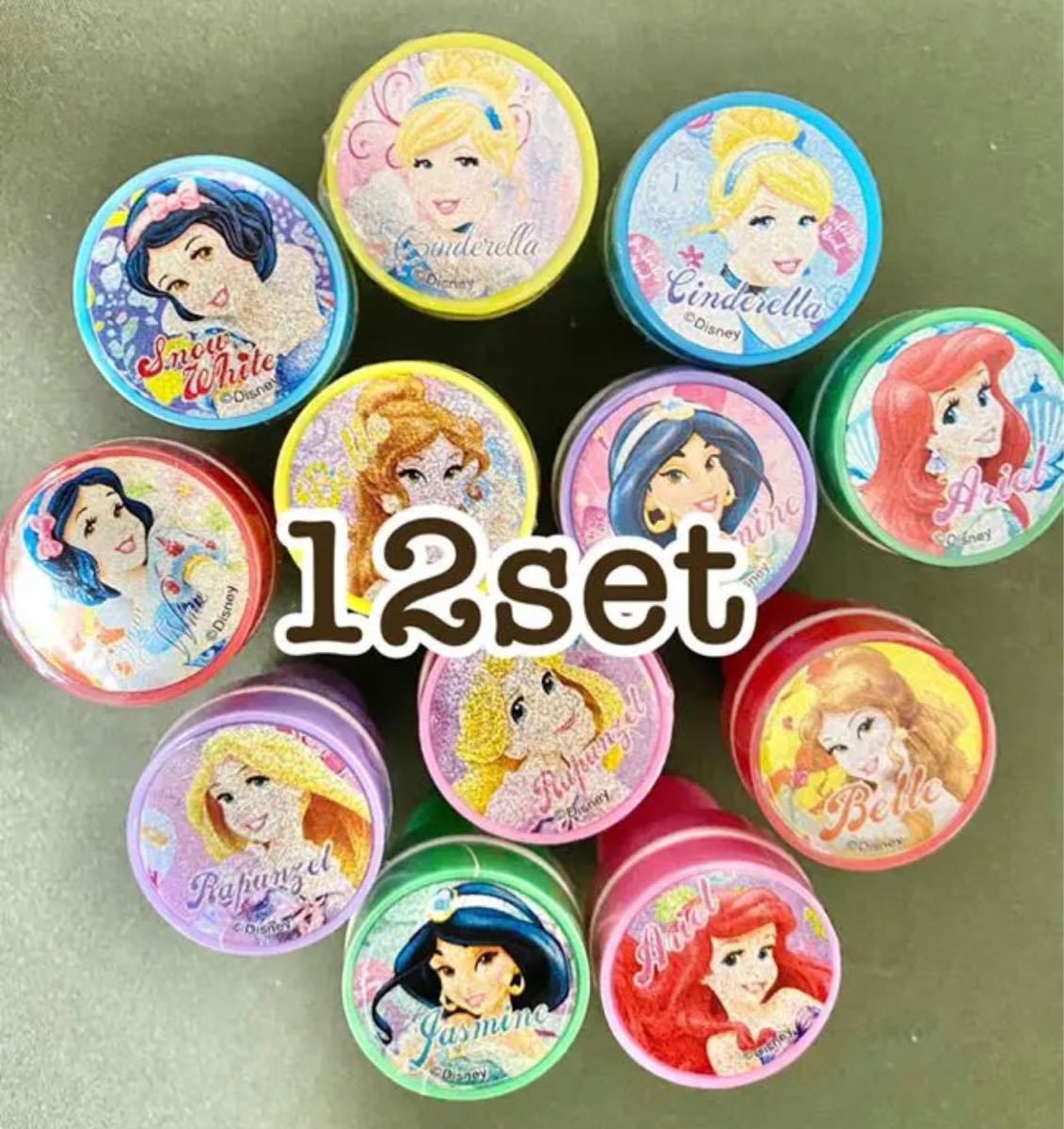 Paypayフリマ ディズニープリンセス スタンプ 12個セット Paypayフリマ ディズニープリンセス スタンプ 12個セット
