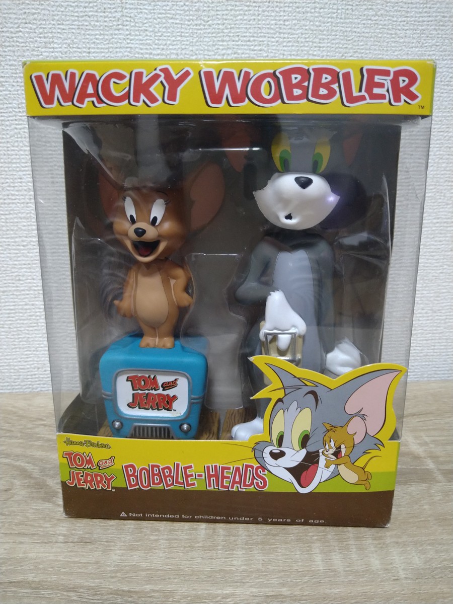 廃盤FUNKO社 WACKY WOBBLER トムとジェリー 首ふり人形-