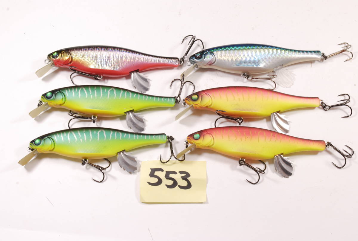 メガバス　MEGABASS　VISION100　ミヤビ　MIYABI　6個　セット　５５３_画像2