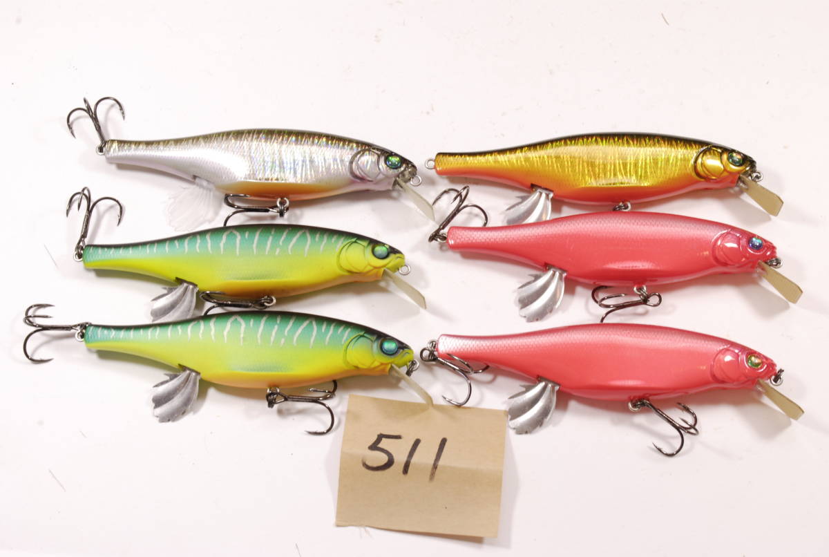 2022超人気 メガバス MEGABASS VISION100 ミヤビ MIYABI 6個 セット