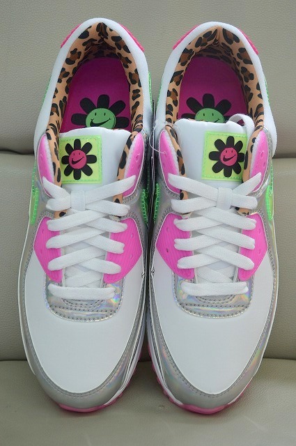 ステッチを ヤフオク! W AIR MAX 90 LX エアマ... - 新品未使用 NIKE ナイキ のみお