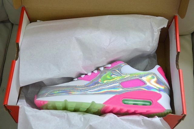 ステッチを ヤフオク! W AIR MAX 90 LX エアマ... - 新品未使用 NIKE ナイキ のみお