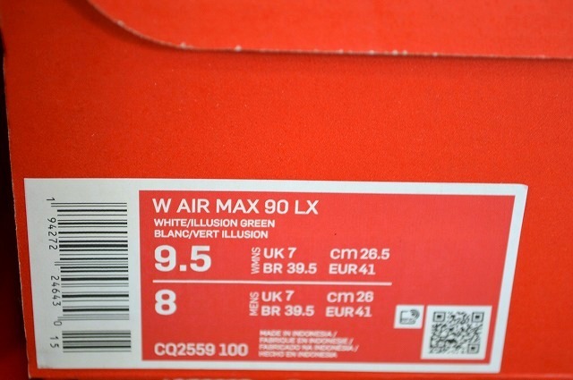 ステッチを ヤフオク! W AIR MAX 90 LX エアマ... - 新品未使用 NIKE ナイキ のみお