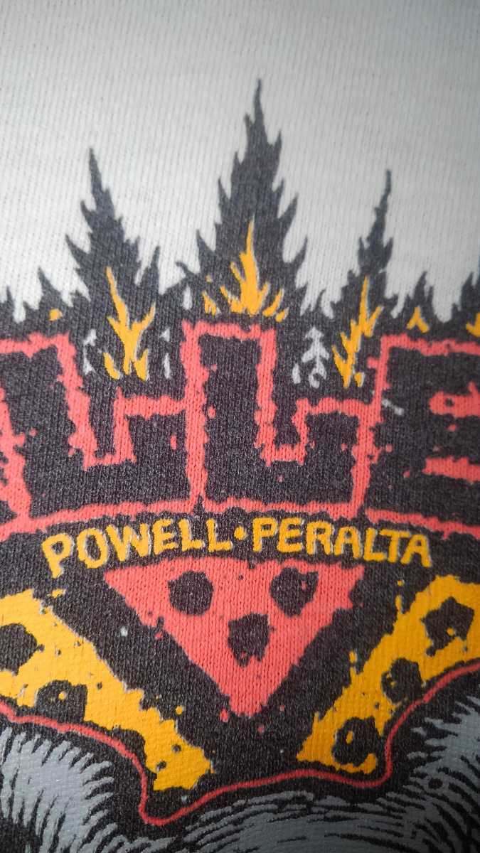 Old skate POWELL PERALTA MIKE VALLELY T-shirt 80s パウエル ペラルタ マイクバレリー Tシャツ スケート エレファント ビンテージ _画像6