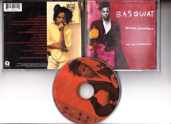 【輸入盤】V.A. Basquiat (Original Soundtrack) バスキア サントラ US盤 CD 314-524 260-2_画像2