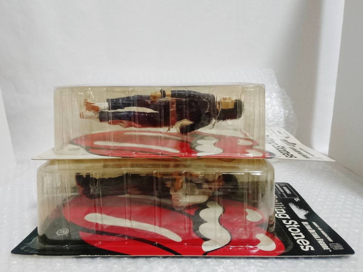  unopened + records out of production goods + with defect MEDICOM TOY ULTRA DETAIL FIGURE The Rolling Stones No.44 MICK JAGGER & No.45 KEITH RICHARDS