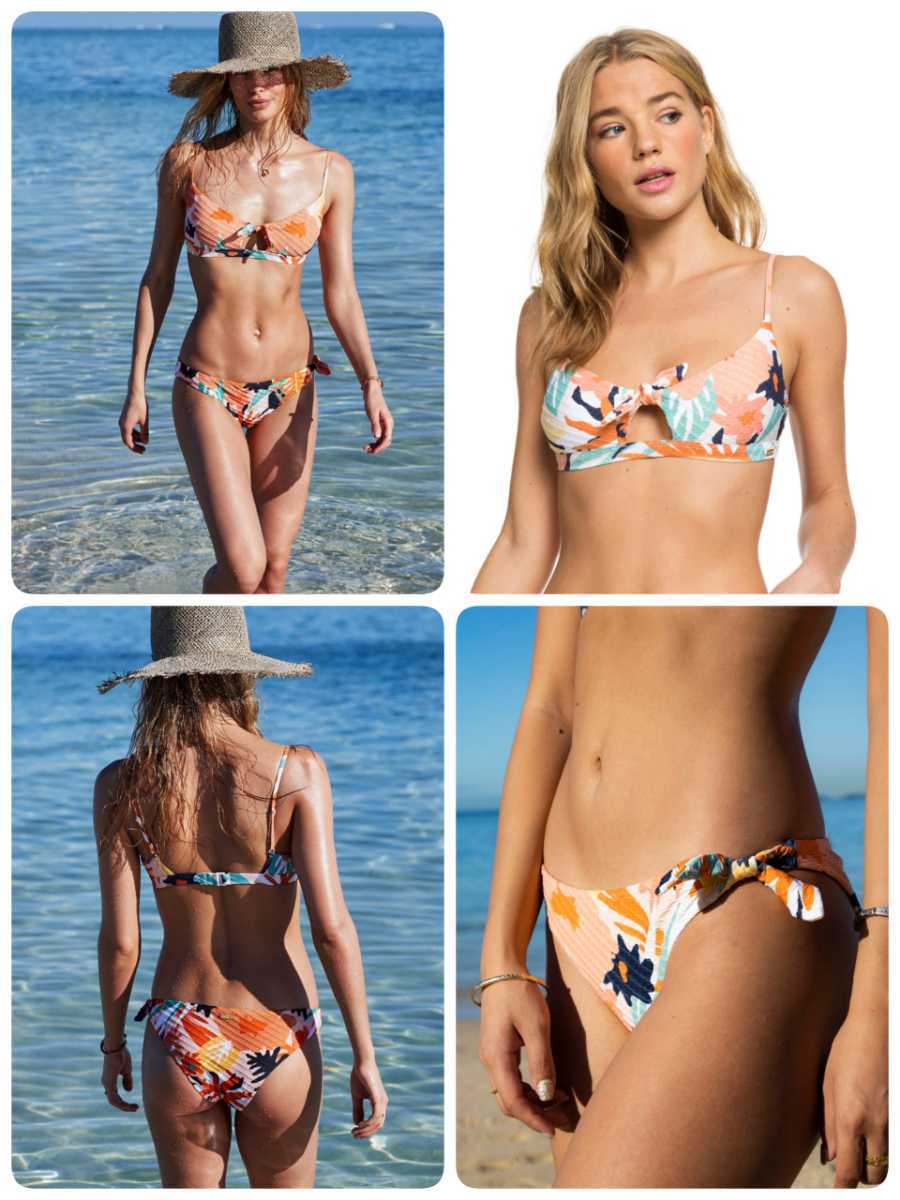 ROXY Roxy bikini set swimsuit L size ②