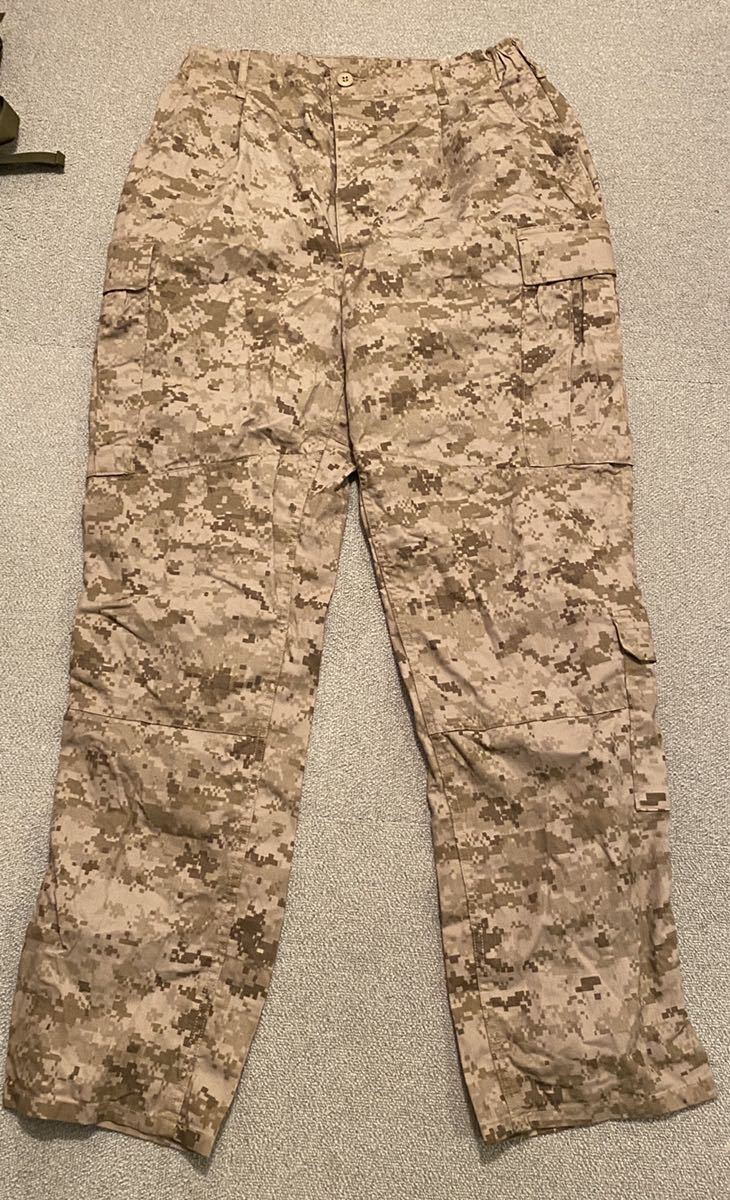 米軍実物 美品 USMC 海兵隊 マーパット 上下セット S相当 ① banturus.id