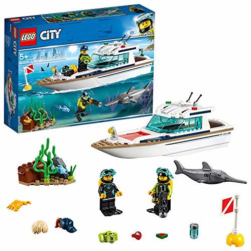 ◆▼○レゴ(LEGO) シティ ダイビングヨット 60221 ブロック おもちゃ ブロック おもちゃ 男の子 車_画像1