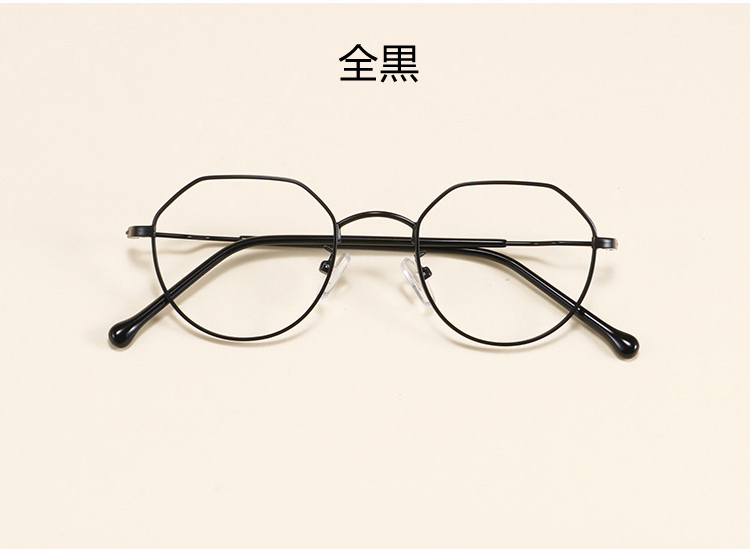 多角形フレーム眼鏡 メガネフレーム 合金素材 ファッション 超軽量 カラー選択可YJ10_画像5